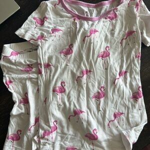 Kyte Short Sleeve Flamingo Pajamas